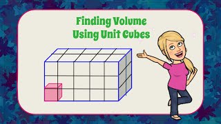 Finding Volume Using Unit Cubes | 5.MD.C.4 💛💙