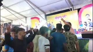 janmashtami utsav live program anandilal bhawel