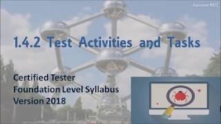 1.4.2 Test Activities And Tasks