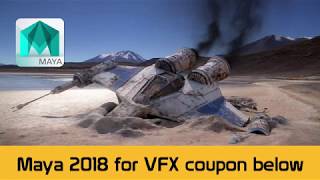 Maya 2018 VFX - Learn to create Visual effects using Maya -TRAILER