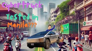 Tesla Cybertruck in Manila 🚙 | First Test Drive \u0026 Pinoy Reactions!