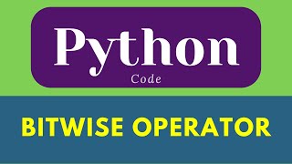 Bitwise Operation in Python Code #shorts #python #tech #tutorial #Shorts #ytshorts #code