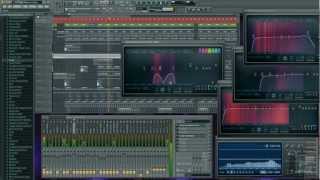 Making a FullOn Psy Trance Track in FL Studio 10 - Sonicoustics HD