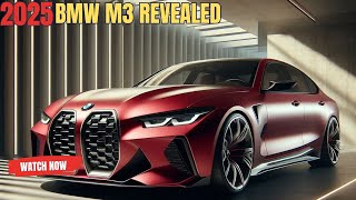 NEXT GEN 2025 BMW M3 Sport Sedan Official Reveal - FIRST LOOK!