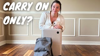 How to Pack for Long Term Travel in 2024 (CARRY-ON ONLY) | Packing Tips and Checklist