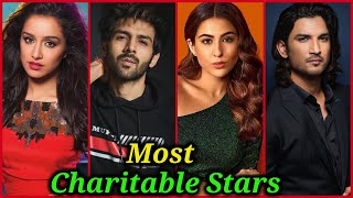 Most Charitable Stars of Bollywood