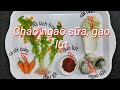 Cháo gạo lứt, ngao sữa, đậu gà, cà rốt baby cho bé