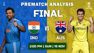 INDIA vs AUSTRALIA FINAL Match PREDICTION, IND vs AUS World Cup 2023    Playing 11, Pitch Report