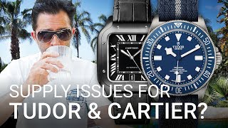 ROLEX scarcity hits TUDOR & CARTIER, plus latest OMEGA x SWATCH update