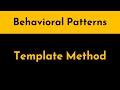 The Template Method Pattern Explained Implemented in Java | Behavioral Design Patterns | Geekific