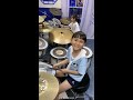 妞妞架子鼓 學習花絮 動力火車 當 女鼓手 小鼓手 爵士鼓 drum set