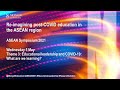 ASEAN Symposium 2021: Theme 3 - Educational leadership and COVID-19: What are we learning?