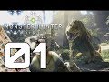 MONSTER HUNTER WORLD! Playthrough Episode 01 PS4 Pro