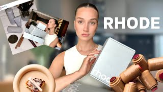 ОБЗОР БРЕНДА RHODE | ПУСТЫЕ БАНОЧКИ | РАСПАКОВКА НОВИНОК