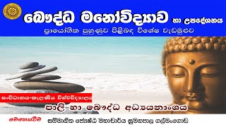 බෞද්ධ මනෝවිද්‍යාව හා උපදේශනය - ප්‍රායෝගික පුහුණු වැඩමුළුව 01