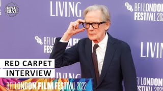 Living LFF Premiere - Bill Nighy on being Kazuo Ishiguro's inspiration & shooting in London