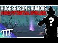 HUGE Rumors For Season 4 - Spoiler Warning! (Fortnite Battle Royale)