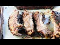 sticky paleo ribs with chocolate bbq sauce