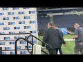 watch now illinois coach bret bielema former uw ad barry alvarez laugh during big ten media days