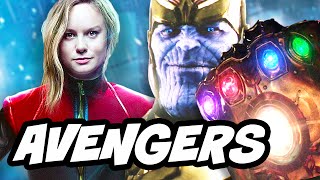 Avengers Infinity War Captain Marvel Breakdown - Marvel Easter Eggs