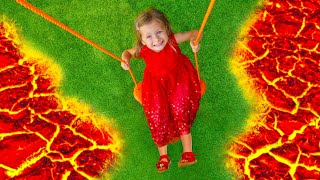 The Floor is lava | Kids Songs And Nursery Rhymes | Maya Mary Mia