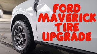 What Tires are on my New 2022 Ford Maverick XLT Hybrid???   spoiler alert... FALKENS!