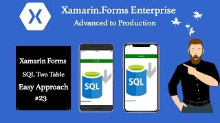 Xamarin forms SQL Two Table Data Insertions Basics #Tutorial 23