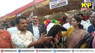 BIdar News l DC Shilpa Sharma at Veterinary University on 2nd day of livestock fair.