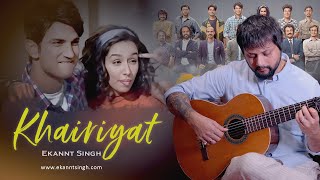 | Khairiyat Puchho | Chhichhore | Guitar Cover | BonusTrack| Arijit Singh | Pritam | Ekannt Singh |