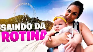 VLOG: SAINDO DA ROTINA COM MINHA BEBÊ EM BC