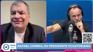 #ElMashiEnMedios | Entrevista a Rafael Correa en Radio 10 Argentina. #LuisaPresidenta