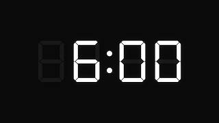 6 Minute Timer with Alarm – 360 Second Countdown