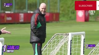 TRAINING HIGHLIGHTS MANCHESTER UNITED FA SEMIFINAL