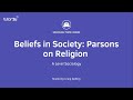 Parsons on Religion | Beliefs in Society | A-Level Sociology