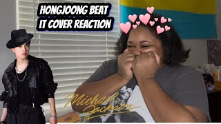 Hongjoong Beat it Reaction