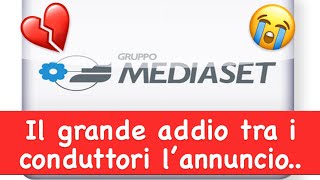 Lutto a Mediaset, grande dolore tra i conduttori l’annuncio poco fa..