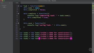 Demo Constructor Pattern