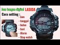 Cara Setting jam tangan digital || LASIDA