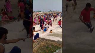 Digha Beach Viral Swimming Video 🌹🏖️🌊#digha #beach #viral #swimming #shorts