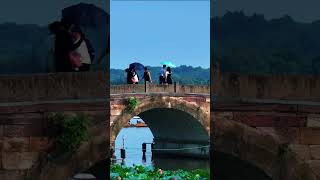 水光潋滟晴方好，山色空蒙雨亦奇#风景 #旅行 #travel #trip #beautiful  #riverside #mountains #canyon