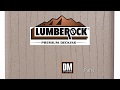 LumbeRock Putty Composite Deck Board, Deep Wood Grain Finish