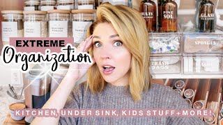 ✨ NEW ✨ EXTREME ORGANIZATION // BUDGET FRIENDLY KITCHEN ORGANIZATION + DECLUTTER (PART 2)