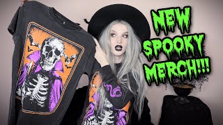 NEW SPOOKY MERCH 2024!!! Halfway To Halloween Collection 2024!