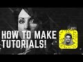 How I make my Photoshop tutorials - Snapchat Edition