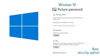 Picture Password - best security option in window 10  " Must Watch "