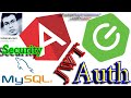 Angular (10 + 11 + 12) + SpringBoot JWT Token Based Authentication Example – Spring Security + MySQL