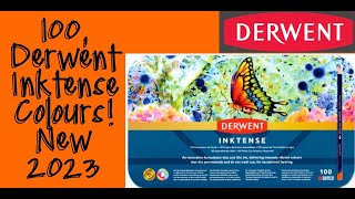 New Derwent Inktense Colours for 2023!  | Adult Colouring  |  Adult coloring