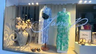 BEAUTIFUL EVENING IN LANDSKRONA SWEDEN | SHOP WINDOWS IN LANDSKRONA