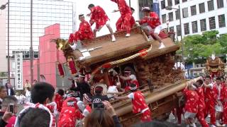 2015/4/29 布施だんじりパレード 鴫野南之町地車 パフォーマンス