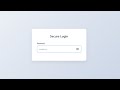 🔒 Create a Password Visibility Toggle using HTML, CSS, and JavaScript
